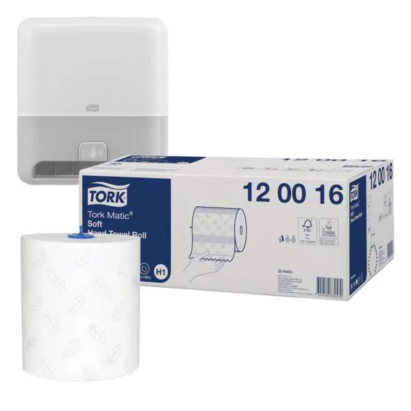 Ręcznik papierowy TORK Matic 120016 - 6 rolek - obrazek 5