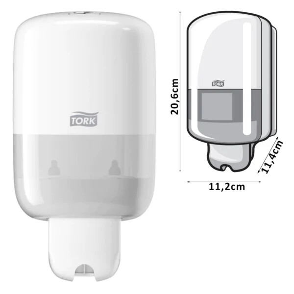 Dozownik do mydła w płynie TORK 561000 - 475ml - obrazek 4