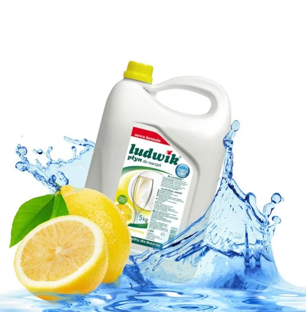 Płyn do mycia naczyń LUDWIK 5l - Cytryna - obrazek 3