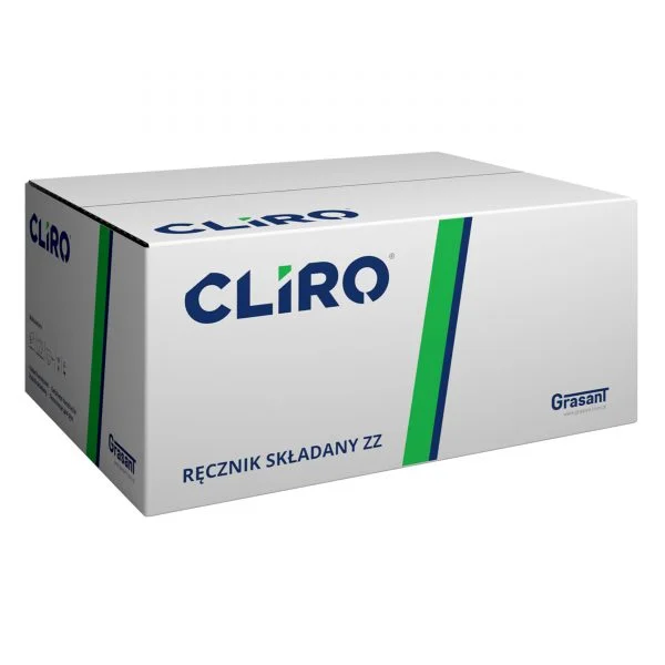 Ręcznik ZZ CLIRO 91725 E biały  4000 sztuk - obrazek 6
