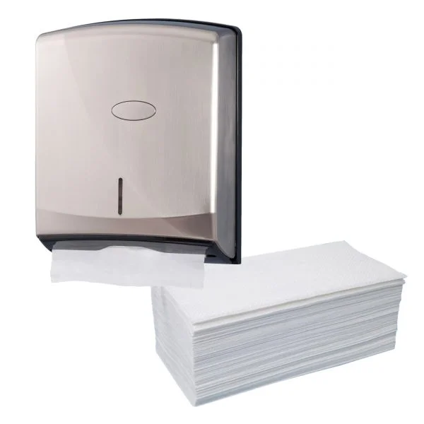 Ręcznik ZZ CLIRO 91725 E biały  4000 sztuk - obrazek 9