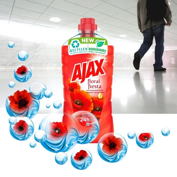 Płyn uniwersalny AJAX Floral Fiesta 1l - Kwiatowy - obrazek 4
