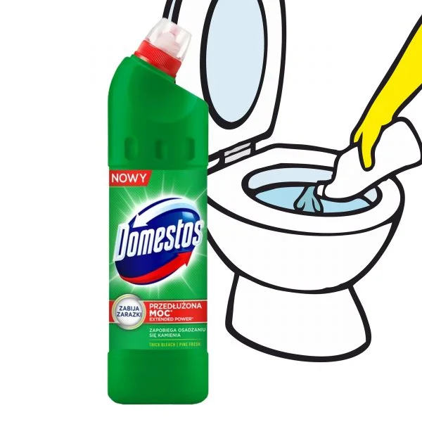 Płyn czyszczący DOMESTOS 750 ml - Pine Fresh - obrazek 4