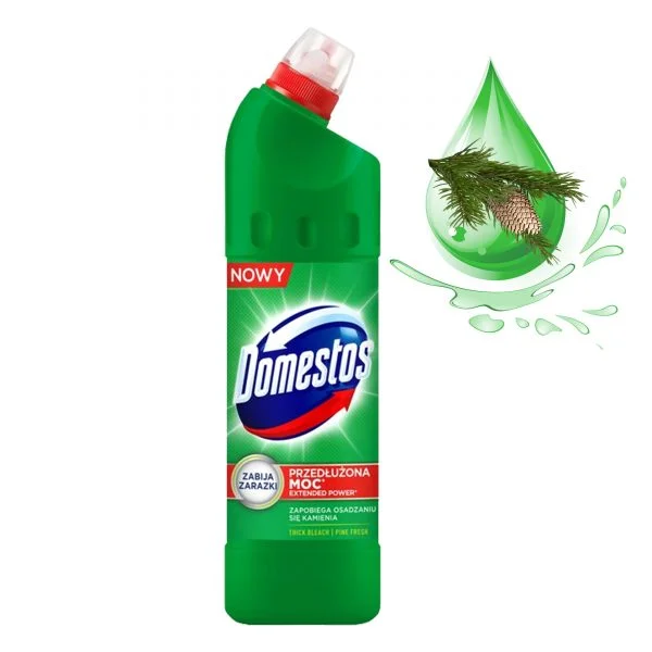 Płyn czyszczący DOMESTOS 750 ml - Pine Fresh - obrazek 5