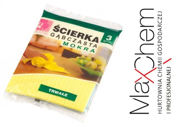 Ściereczki gąbczaste 3 szt