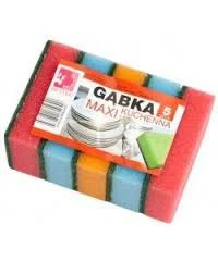 Gąbka do naczyń / zmywak kuchenny DUŻY 5 szt