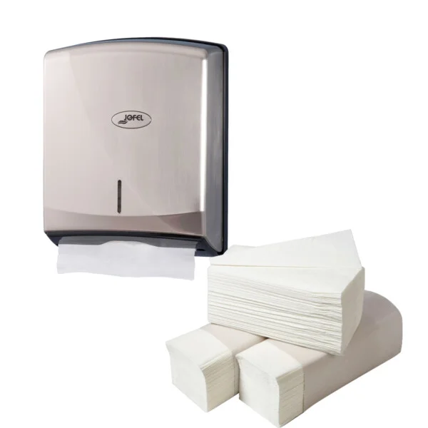 Ręcznik ZZ celuloza 1W 2000 szt pół kartonu - obrazek 5