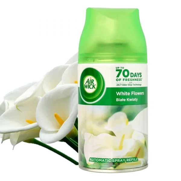 Odświeżacz powietrza AIR WICK Freshmatic wkład 250 ml - Białe kwiaty - obrazek 4