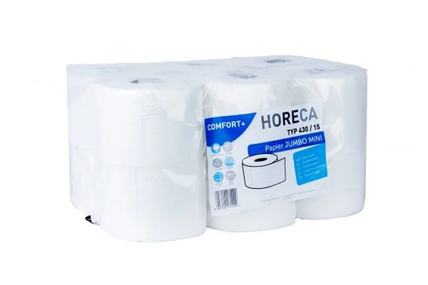 PAPIER HORECA COMFORT PLUS MINI JUMBO 50M 12ROLEK