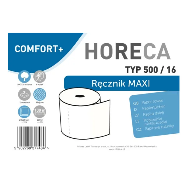 Ręcznik papierowy HORECA Comfort+ Maxi - 6 rolek - obrazek 7