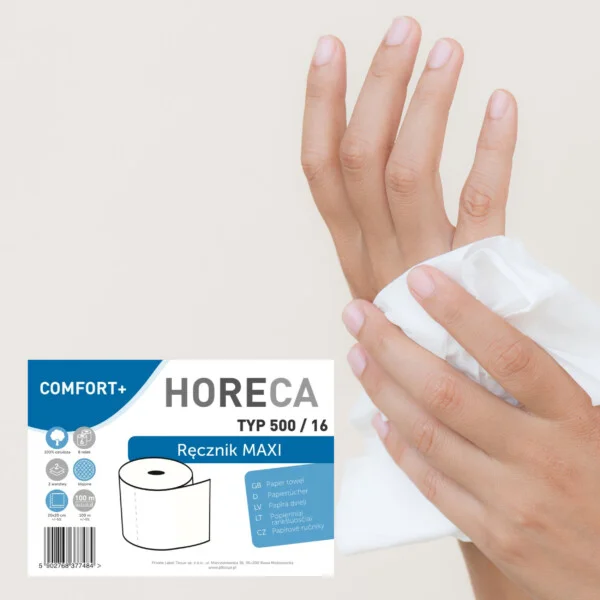 Ręcznik papierowy HORECA Comfort+ Maxi - 6 rolek - obrazek 10