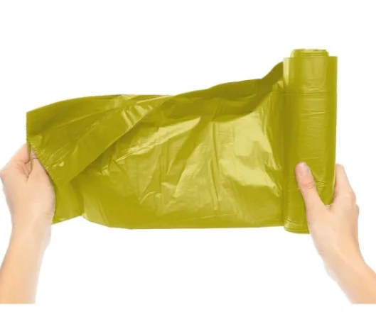 WORKI NA ŚMIECI 160L ŻÓŁTE NA ROLI 10 SZT - LDPE - obrazek 3