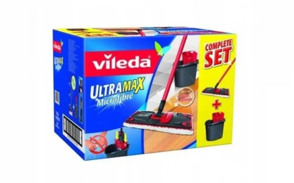 VILEDA Zestaw ULTRAMAX BOX mop+wiadro+wyciskacz - obrazek 5