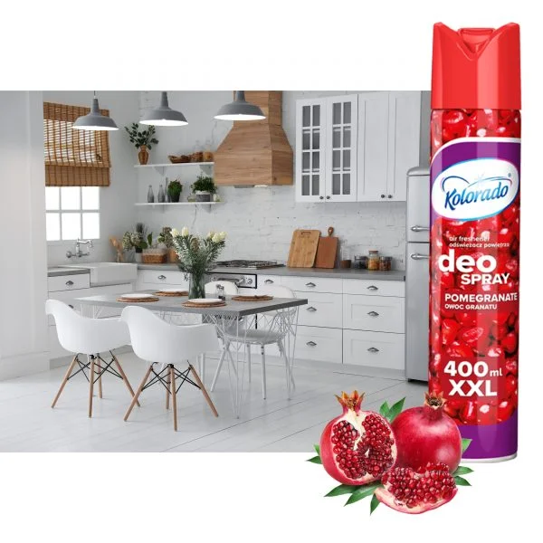 Odświeżacz powietrza KOLORADO spray 400 ml - Owoc Granatu - obrazek 4