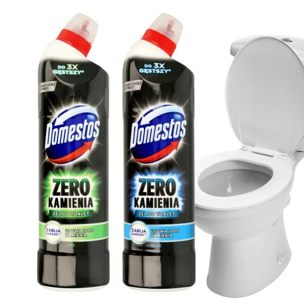 Domestos ZERO NIEBIESKI + ZIELONY 750ml - obrazek 2