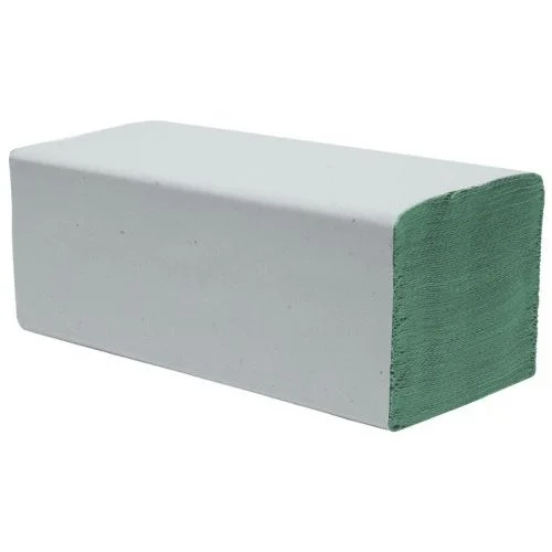 Ręcznik składany ZZ zielony 2000 szt - obrazek 2