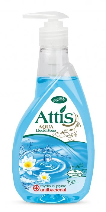 Mydło antybakteryjne Attis AQUA 400ml z doz.