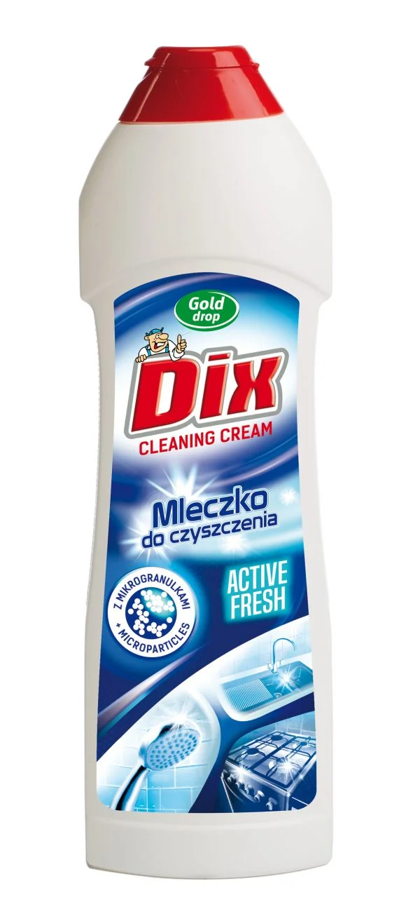 Mleczko do czyszczenia DIX Active Fresh z mikrogranulkami 500ml