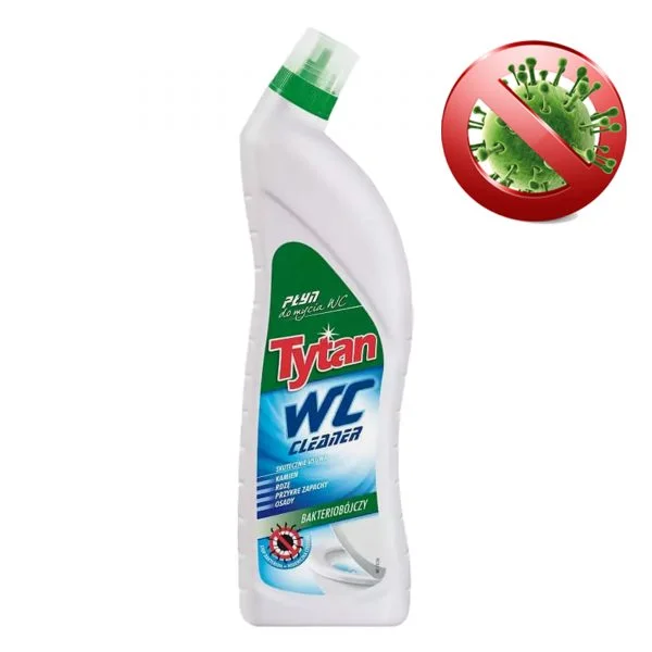 Tytan 700ml do WC ZIELONY - obrazek 3