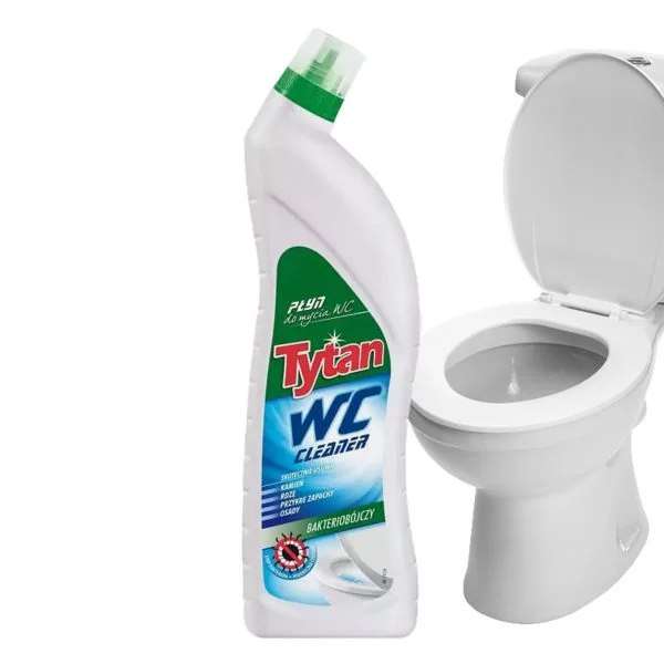 Tytan 700ml do WC ZIELONY - obrazek 2