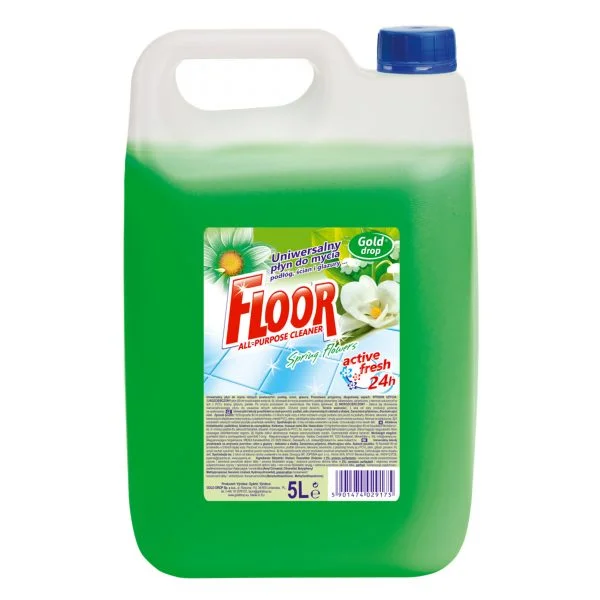 Płyn uniwersalny do podłóg Floor 5l Kwiat Wiosny zielony
