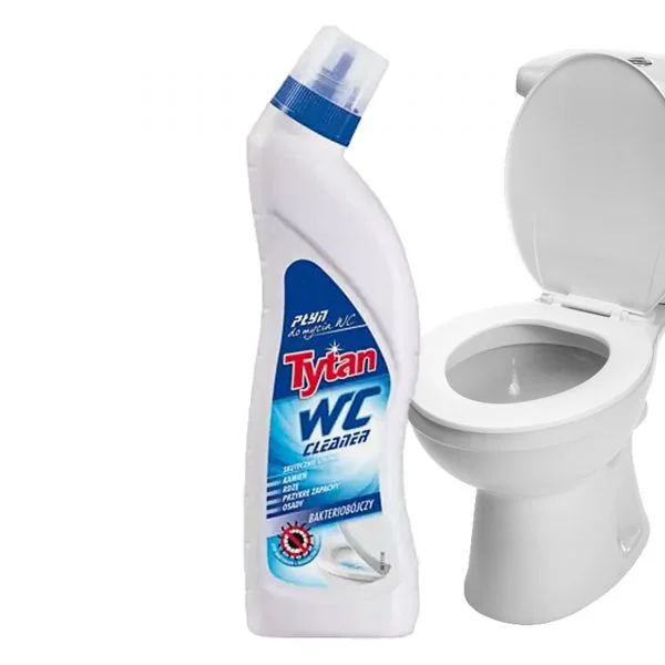 Tytan Płyn do mycia WC niebieski 700 g bakteriobójczy - obrazek 3