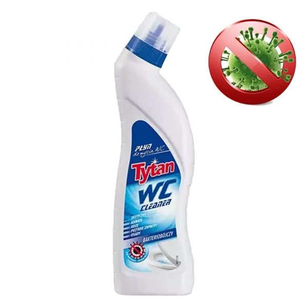Tytan Płyn do mycia WC niebieski 700 g bakteriobójczy - obrazek 2