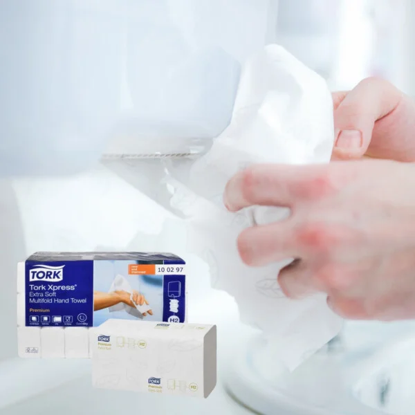 Ręcznik TORK XPRESS extra soft 100297 biały 2100szt - obrazek 6