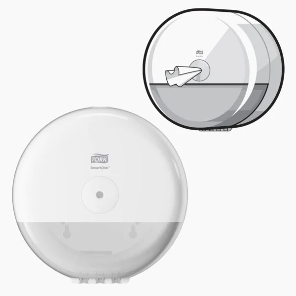 Dozownik Tork Smart ONE do papieru toalet. 681000 - obrazek 4