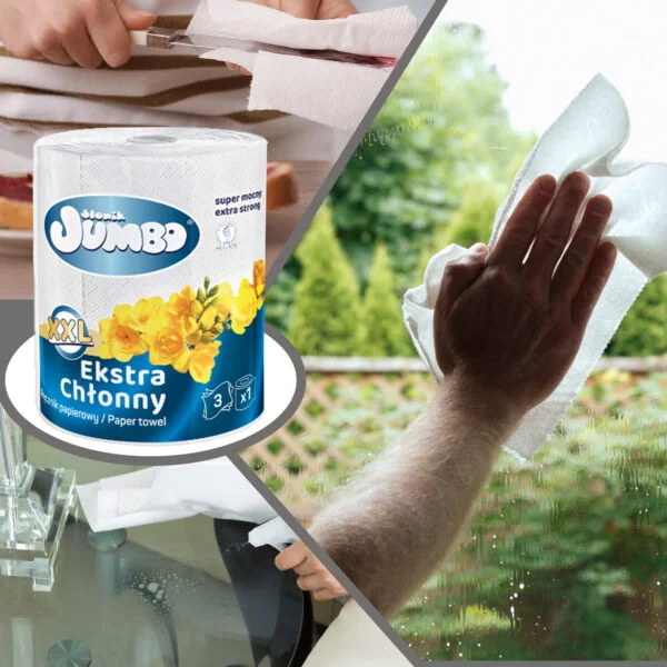 Ręcznik Papierowy SŁONIK JUMBO XXL 3W rol - obrazek 4