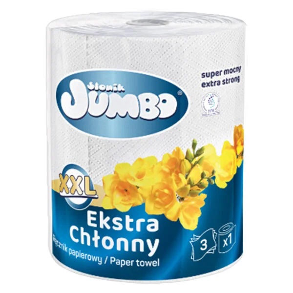 Ręcznik Papierowy SŁONIK JUMBO XXL 3W rol - obrazek 2