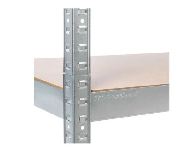 REGAŁ METALOWY MAGAZYNOWY METALKAS 100KG 180X90X40 - obrazek 3