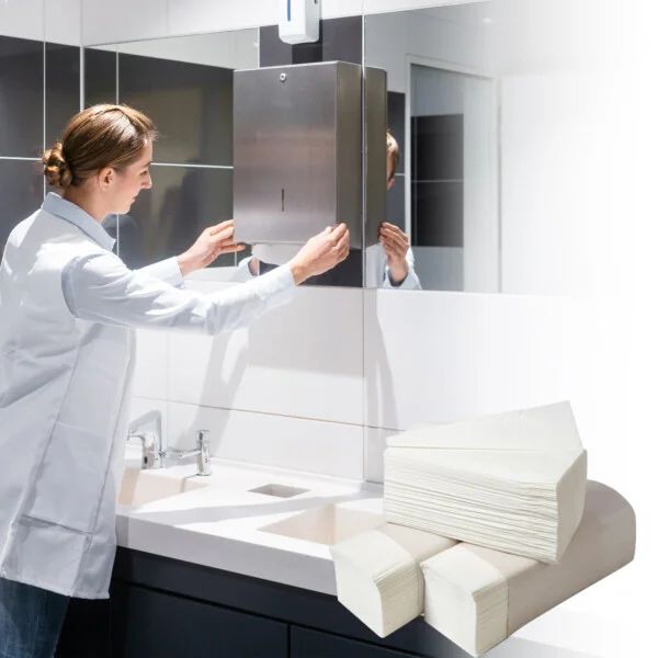 Ręcznik ZZ celuloza 1W 2000 szt pół kartonu - obrazek 4