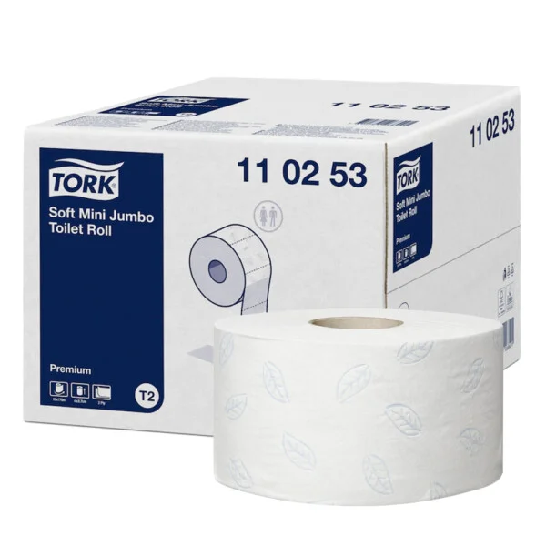 Papier toaletowy Tork Jumbo 110253 Biały 170m PREMIUM