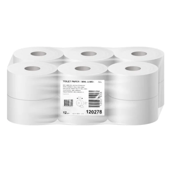 Tork Papier toalet. Mini Jumbo T2 x12 - 170m/rolka, biały 120278