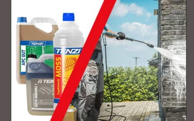 Mycie i czyszczenie kostki brukowej, jak zrobić to dobrze?