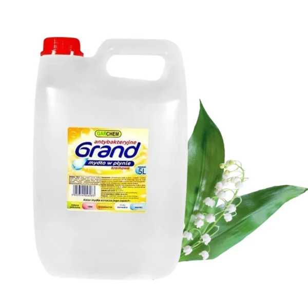 Antybakteryjne mydło w płynie GRAND z gliceryną 5L - obrazek 4