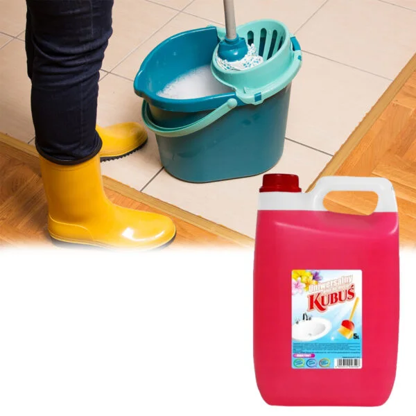 Płyn czyszczący Uniwersalny do podłóg KUBUŚ 5L - obrazek 3