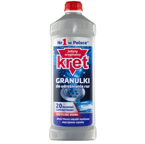 KRET granulki udrażniacz duże opakowanie 800g
