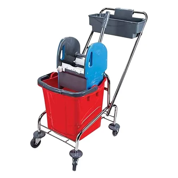 Wózek jednowiaderkowy 23L z prasą szczękową