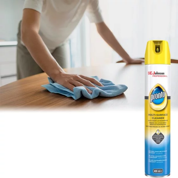 PRONTO Pianka SPRAY DO CZYSZCZENIA MEBLI  MULTI-SURFACE 400 ML - obrazek 4