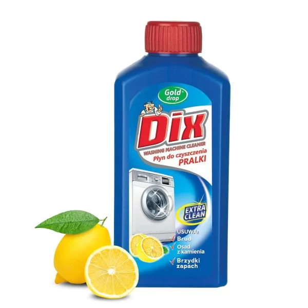 PŁYN DO CZYSZCZENIA PRALKI DIX 250ML CYTRYNA SKUTECZNY - obrazek 2