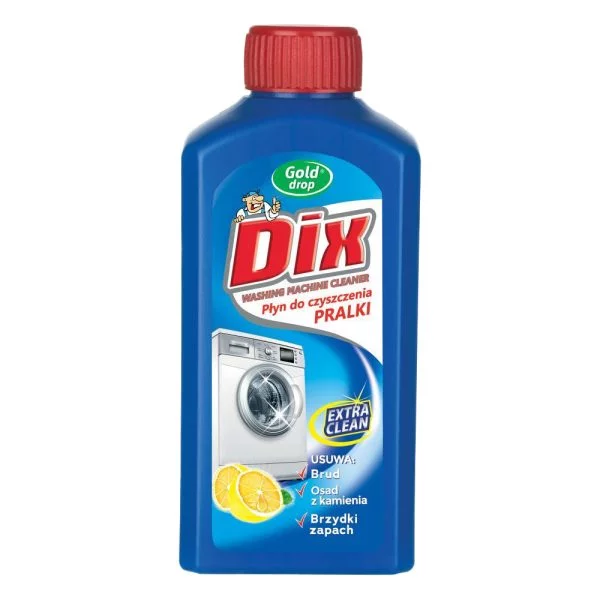 PŁYN DO CZYSZCZENIA PRALKI DIX 250ML CYTRYNA SKUTECZNY