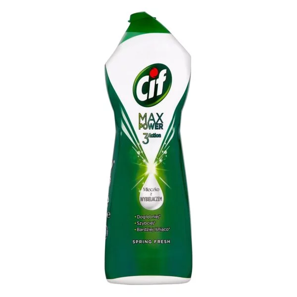 CIF MAX POWER SPRING MLECZKO Z WYBIELACZEM 1001G