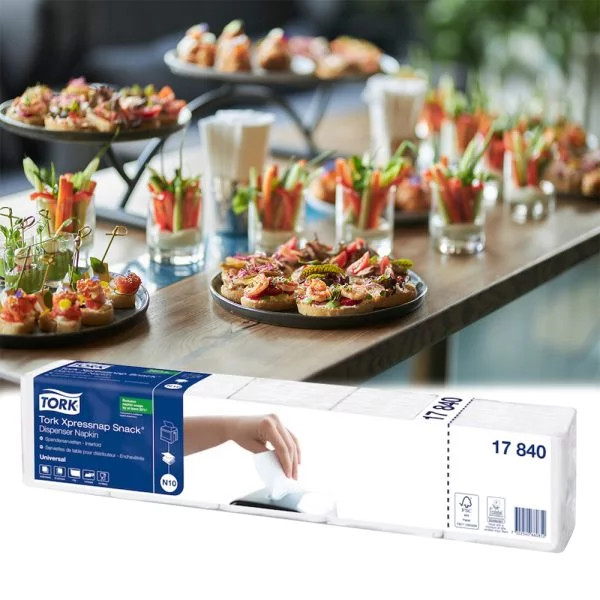 Serwetki TORK N10 Snack 17840 5X225 - obrazek 2