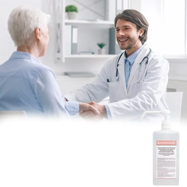 Sterillhand 500ml gel z pompką do dezynfekcji rąk - obrazek 3