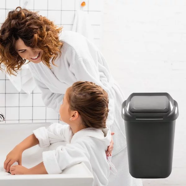 KOSZ NA ŚMIECI   50 LITRÓW GRAFIT - obrazek 4