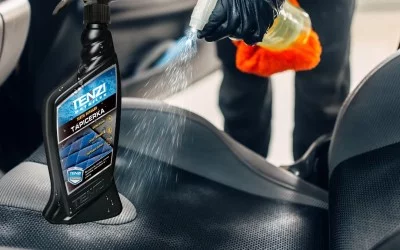 Czyszczenie tapicerki produktami Tenzi