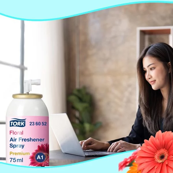 TORK Odświeżacz powietrza 23 60 52 FLORAL A1 75ml - obrazek 8