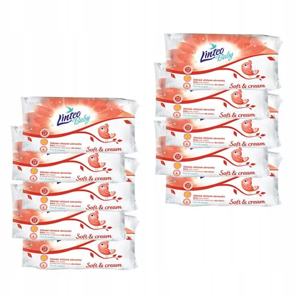 Chusteczki nawilżone LINTEO ZEST. 720 SZT